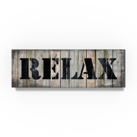 Lightboxjournal 'Country Relax' Canvas Art,8x24